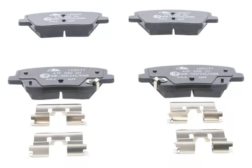 ATE Brake Pad Set, disc brake (13.0470-5537.2)