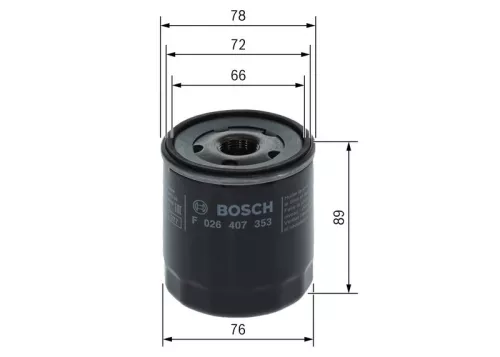 BOSCH Oil Filter (F026407353)