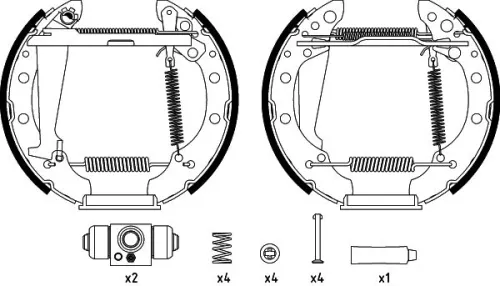 Brake Shoe Set
