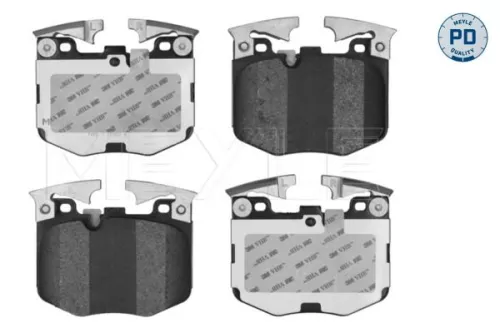 MEYLE Brake Pad Set, disc brake (0252242520/PD)