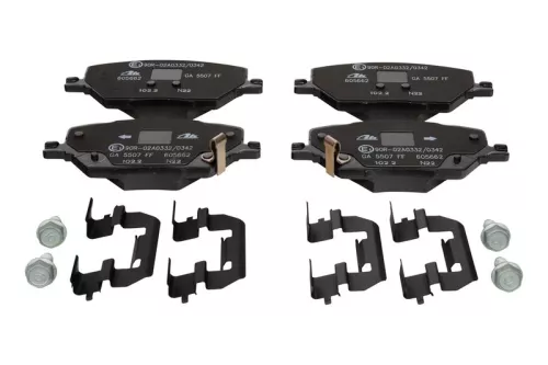 ATE Brake Pad Set, disc brake (13.0460-5662.2)