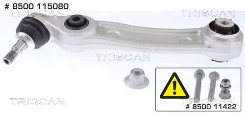 Control/Trailing Arm, wheel suspension