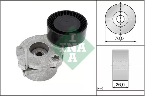 Belt Tensioner, V-ribbed belt
