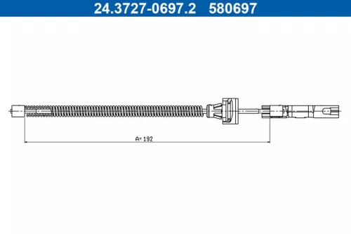Cable Pull, parking brake