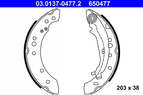 Brake Shoe Set