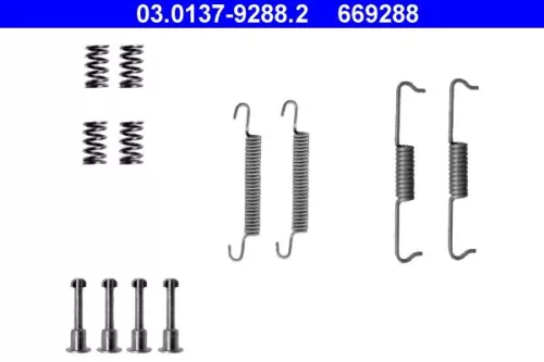 Accessory Kit, parking brake shoes