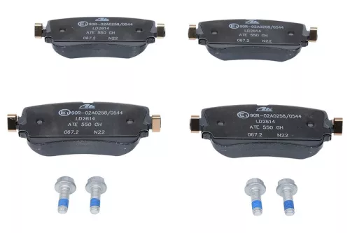 ATE Brake Pad Set, disc brake (13.0470-2614.2)