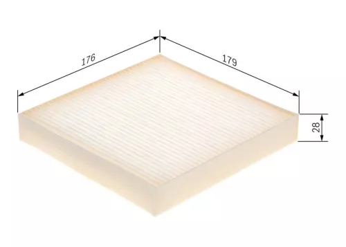 BOSCH Filter, cabin air (1987435134)