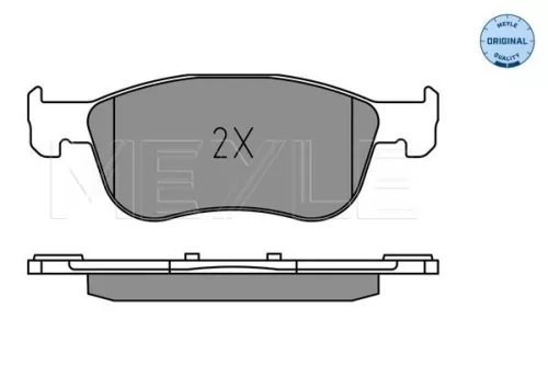 MEYLE Brake Pad Set, disc brake (0252274816)