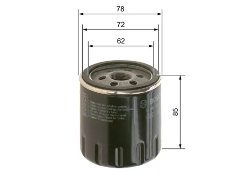 BOSCH Oil Filter (F026407300)