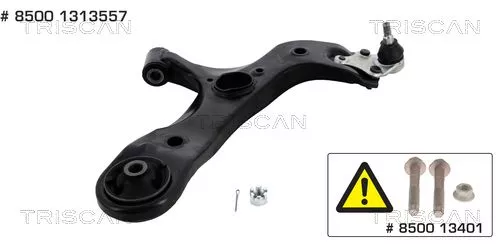 Control/Trailing Arm, wheel suspension