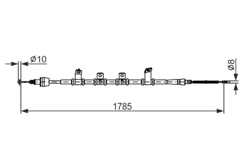 Cable Pull, parking brake