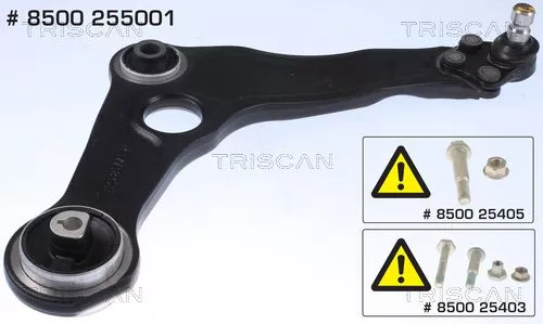 Control/Trailing Arm, wheel suspension