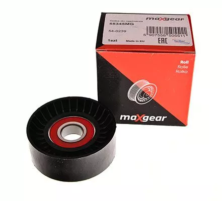 MAXGEAR Tensioner Pulley, V-ribbed belt (54-0239)