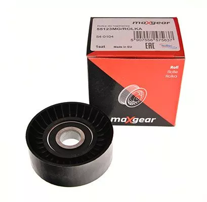 MAXGEAR Tensioner Pulley, V-ribbed belt (54-0104)