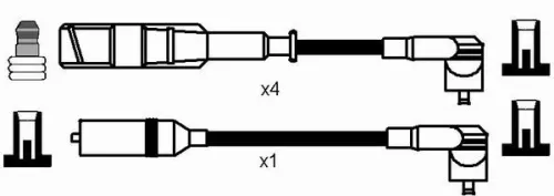 NGK Ignition Cable Kit (0515)