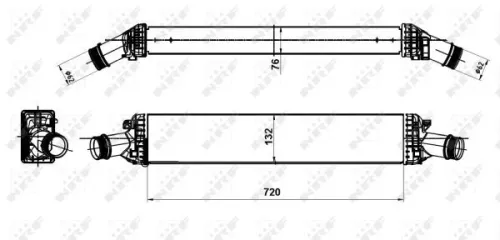 NRF Charge Air Cooler (30189)