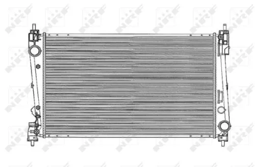 NRF Radiator, engine cooling (53836)