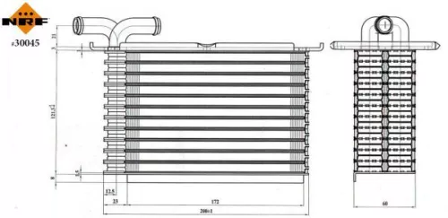 NRF Charge Air Cooler (30045)