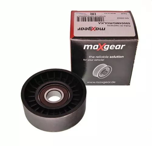 MAXGEAR Tensioner Pulley, V-ribbed belt (54-0502)