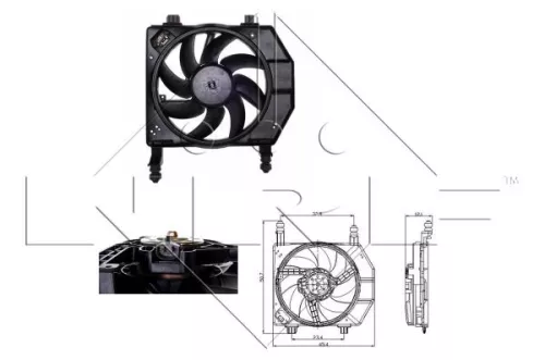 Fan, engine cooling