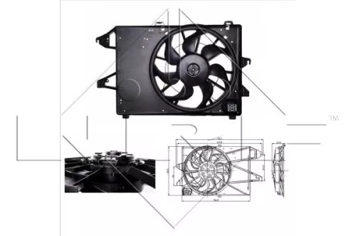 Fan, engine cooling