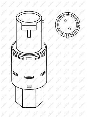 NRF Pressure Switch, air conditioning (38917)