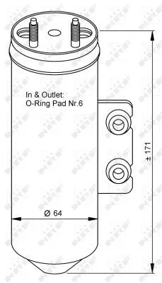 NRF Dryer, air conditioning (33198)