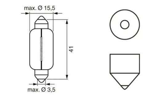 BOSCH Bulb (1 987 302 230)