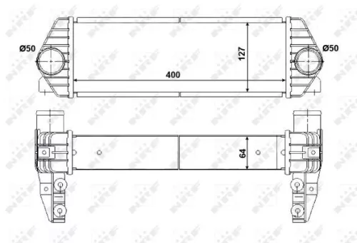 NRF Charge Air Cooler (30516)