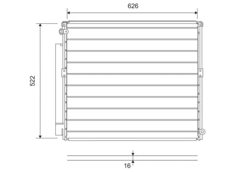 Condenser, air conditioning