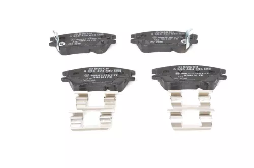 BOSCH Brake Pad Set, disc brake (0 986 494 630)