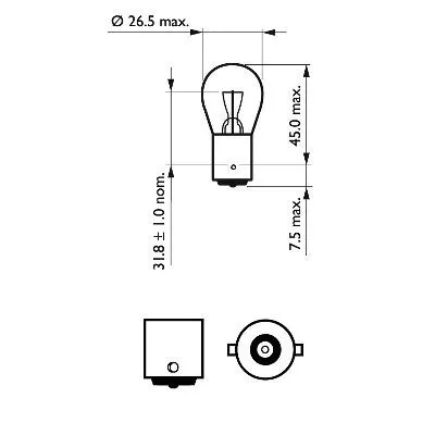 PHILIPS Bulb (12498CP)