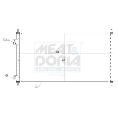 Condenser, air conditioning