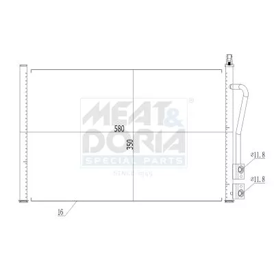 Condenser, air conditioning