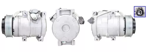 Compressor, air conditioning