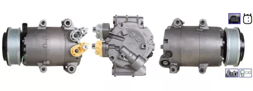 Compressor, air conditioning