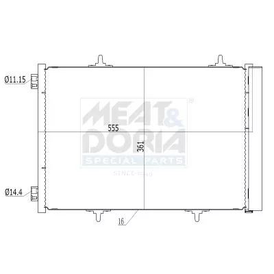 Condenser, air conditioning