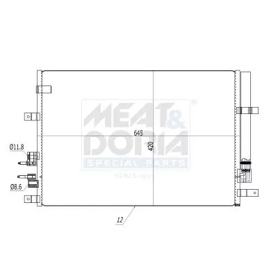 Condenser, air conditioning