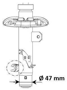 KYB Shock Absorber (3338012)