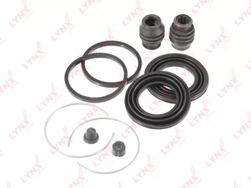 Brake caliper repair kit, front (d43 mm, Akebono)