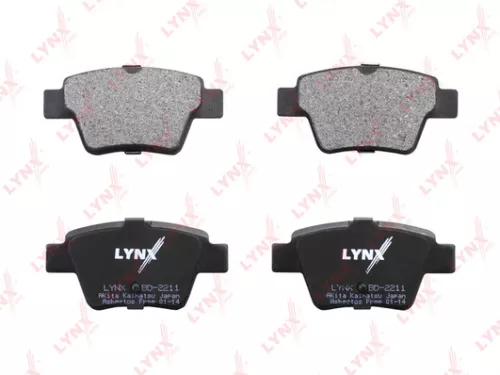 LYNXAUTO Disc brake pads, rear (BD-2211)