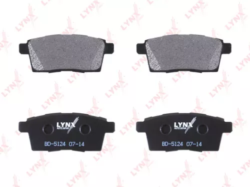 LYNXAUTO Disc brake pads, rear (BD-5124)