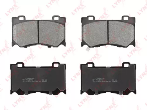LYNXAUTO Disc brake pads, front (BD-5742)