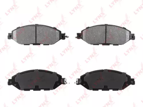 Disc brake pads, front