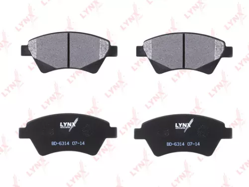 LYNXAUTO Disc brake pads, front (BD-6314)