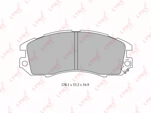 Disc brake pads, front