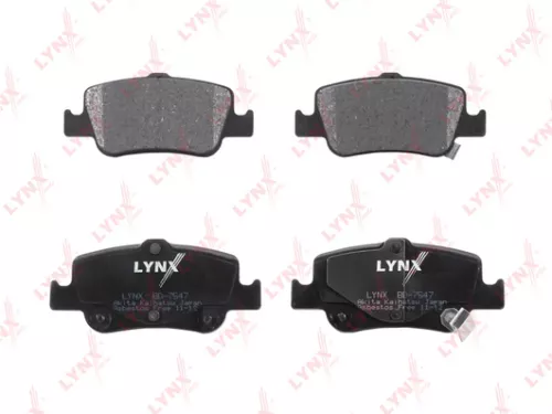 LYNXAUTO Disc brake pads, rear (BD-7547)