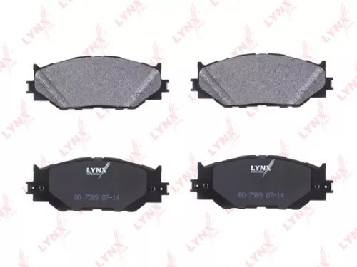LYNXAUTO Disc brake pads, front (BD-7589)