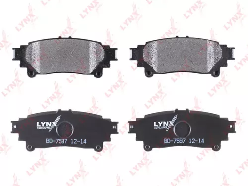 LYNXAUTO Disc brake pads, rear (BD-7597)